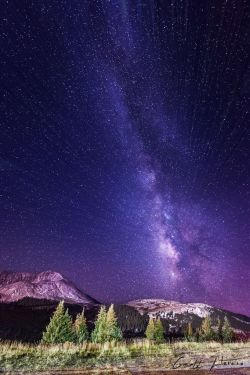 abiashra:  Milky Way over Colorado by Geoff Llerena