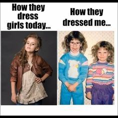 now ik this is just a meme but the crazy part about it is&hellip;its so true. im sure we all laugh at old photos of ourselves and our families. nowadays you see pics of children in make up and suggestive looks lately. its gross. you DONT have to sexualize