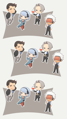 nanahoshis: Ace Attorney Wallpapers * Click to see full size *  More Wallpapers 