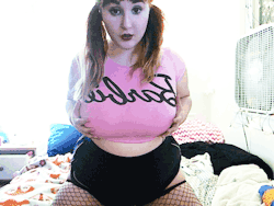 kinkykitfox:  I haven’t done gifs for topless tuesday in a while and I looked cute as hell so I figured, why the hell not? Want to get me a Christmas present? Here’s my wishlist. Don’t forget that I LOVE to make custom videos! Ask me ;) -Kit 