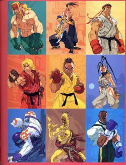 nyxcyan:  Street Fighter III Series by Kinu Nishimura &amp; Daigo Ikeno 