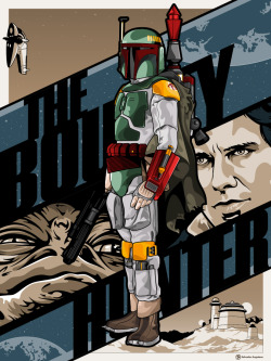 tiefighters:  Boba Fett - The Bounty Hunter Created by Salvador Anguiano