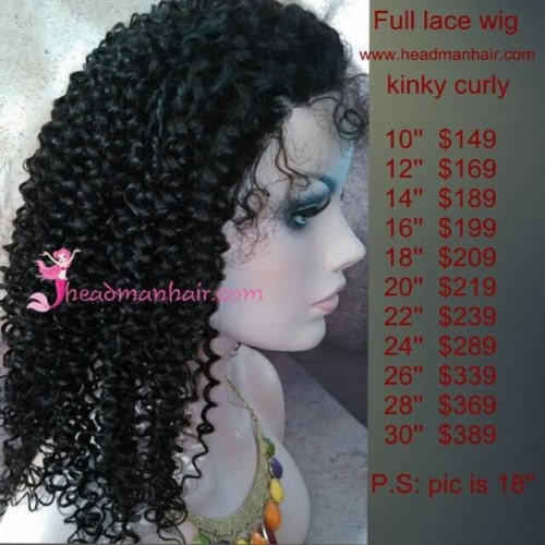 Full lace wigs black women