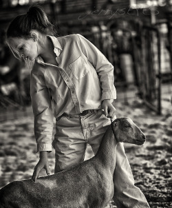 &ldquo;Girl and Goat&rdquo; 2012 Iowa State Fair-jerrysEYES