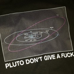 Be like Pluto.