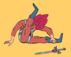 tim-parker:  Thundercats just bein’ cats. I can only assume this what they get up to when they’re not off fighting mummies and lizard guys. I kind of want to call this thing ‘Thundercats. No.…’ Website 