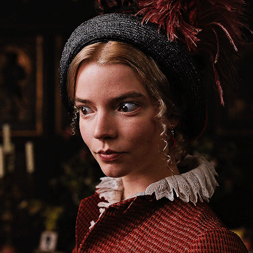 movie-gifs:Anya Taylor-Joy as Emma WoodhouseEMMA. (2020) dir. Autumn de Wilde