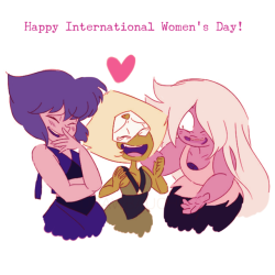 Happy International Women’s Day!(lemony-the-fruit)AAAAAAH THIS IS SO PRETTY