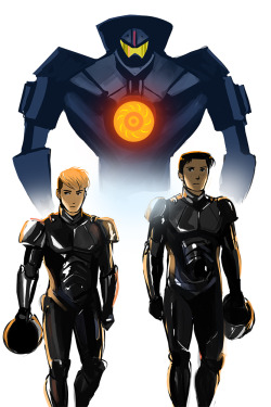 lazy-afternooner:  Pacific Rim AU. Couldn’t resist. 