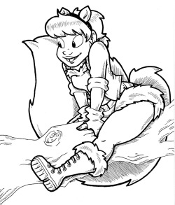 magic-retina:  Doreen Green, the Unbeatable Squirrel Girl and total cutie. :)  sometimes you feel like a nut~other times you want that nut~ &lt;3