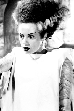 vintagegal:  Elsa Lanchester in The Bride of Frankenstein (1935)