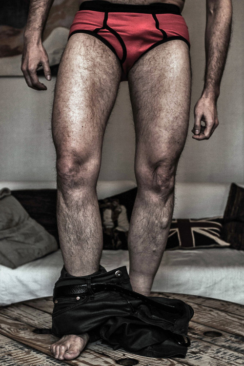 Men hairy legs