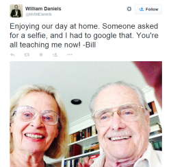 disneydorito:  Omg Mr. Feeny’s first selfie 