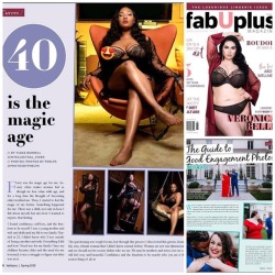 Ohhh SH!T! Thanks to @fabuplus  magazine for featuring the layout shot by me with radio host /model  @intellectual_vixen  , read about how 40 is a new chapter of self discovery and rebirth. Fabuplus is on newsstands now.. like Booksamillion, Barnes and