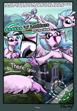 the-wag: TENTACLE COMIC: SNAKES ‘N’ LADDERS on my twitter I posted the whole comic from the “Tentacle Art Pack” on my twitter. I will publish it on Furaffinity at a later point as well with links for high res versions because I know twitter takes