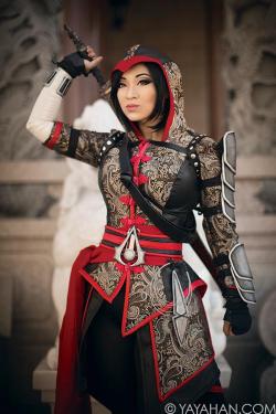superheroesincolor:  Assassin’s Creed Chronicles: China - Shao Jun Cosplay by Yaya Han Cosplayer website / facebook   /   tumblr 