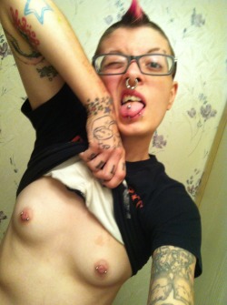 piercednipples:  riley-ferretboy-konor:  Ask (nicely) and ye’ shall (probably) receive. (Nipple pics for my friendly anon.)  You are beyond cool :-)
