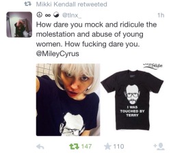 nightgaunts:  magnacarterholygrail:  maybebeyoncewillbeouralways:  Your fave is a disgusting piece of mayo garbage who thinks molestation and pedophilia are things to joke about.  SLAP MILEY CYRUS ON FUCKING SIGHT 2KFOREVER  subhuman trash 