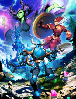 genzoman: Image done for Shovel Knight: Official Design Works, published by@udonentertainment @yachtclubgamesDA: fav.me/dbqza44   On AMAZON now!  https://www.amazon.com/gp/product/1772940046/ 