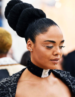 thewintersoldiers:  TESSA THOMPSON Heavenly Bodies: Fashion &amp; The Catholic Imagination Costume Institute Gala in New York City - May 7, 2018 