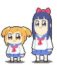 sayonara-jc:  Sadly Poptepipic is finished, so in order to be less sad I made some sprites, edits and even a whole original comic! 