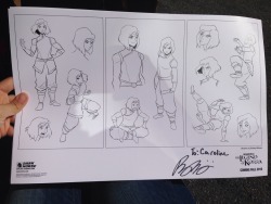 avatar-caro:  I met Brittney Williams today at New York Comic Con XD I’m can’t wait to see her work in the Korra comics XD and she’s such a chill person, it’s refeshing to see such a cool girl with great skills given this opportunity! I have pleasantly