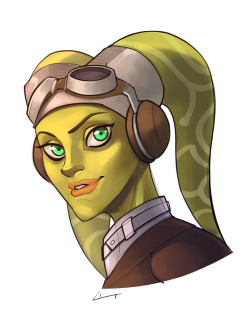 charlestan:  Hera from Star Wars Rebels! She’s my fav character by far!