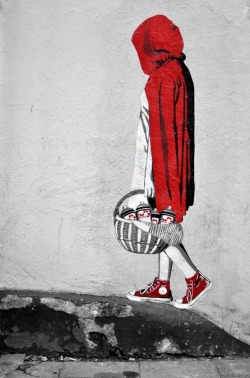 Little Red ~ by Banksy