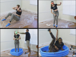 “Wrong Answer - Ivy” is now available at www.seductivestudios.comIvy is here to play a game with us and of course she loses and gets messy! Ivy gets pied, has to put baked beans in her shoes and wear them, gets slimed on her head AND down her pants!