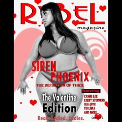Siren Phoenix @sirenphoenixtheplusmodel if your loving her images then get the valentine edition http://www.magcloud.com/browse/magazine/797480 of @rybelmagazine she’s on the cover and racy feature . ‪#‎bbw‬ ‪#‎racy‬ ‪#‎daring‬ ‪#‎girlpower‬