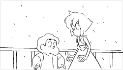ghostdigits:  Post 2 of 3, it sucks that Tumblr has a ten image cap. Here are some boards from act three of “Alone at Sea”. This was my first time drawing Jasper! Lapis and Jasper are two characters I have great difficulty with - Amber was a big