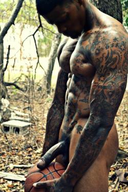 Muscles and ink.