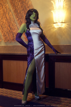 meg-galacticat:  The Marvel-ous Ladies of DragonCon, Part 1! Couldn’t fit everyone into one post, so here’s the first batch!(Part 2) She-Hulk: GalacticatSpider-Woman: ChuChiSpider-Gwen: Lorelei Winter CosplayBlack Widow: Multi-Pass ProductionsWasp: