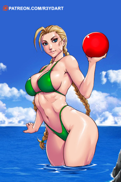 grimphantom2: r3ydart:  You convinced me! Here is the color version :)  Sexy Cammy 