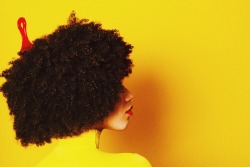 brown-princess:  bivibananas:  “Vibrantly Proud” Shot/Styled by: @dvn1b . Model: @bivibananas  Instagram: @dvn1b , @bivibabananass  Natural Hairstyles and Fashion  