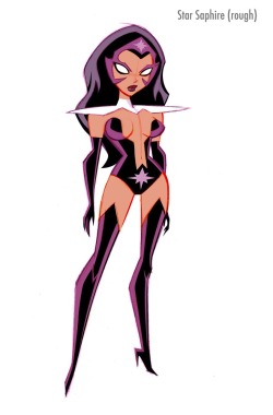 charactermodel:  cootiekid: Star Sapphire by Shane Glines [ Justice League Action ] 