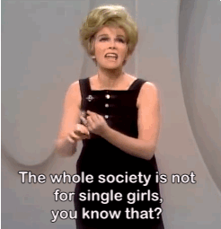 poetic-floetry:  seekingtheunordinary:  deathbeforediet:  canwriteitbetterthanueverfeltit:  stand-up-comic-gifs:  Joan Rivers on the Ed Sullivan Show, 1967 (x)  HOW IN THE WORLD DID SHE TALK LIKE THIS BACK THEN AND END UP HOSTING A SHOW TEARING APART