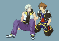 kinglets:  did anyone ask for soriku? no? well… here are some anyways…