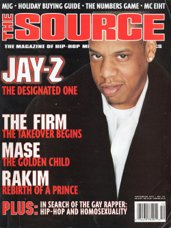 Jay-Z, Source Magazine - December 1997