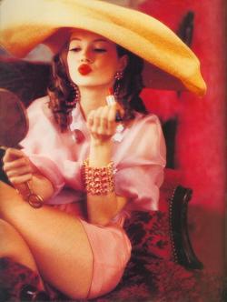 miss-vanilla:Kate Moss by Ellen von Unwerth for Vogue Italia, June 1992.