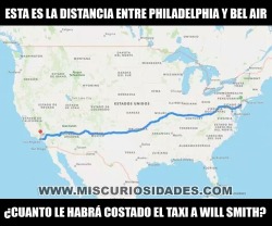 finofilipino:  ¿Cuánto le habrá costado a Will Smith el taxi de Philadelphia a Bel Air?