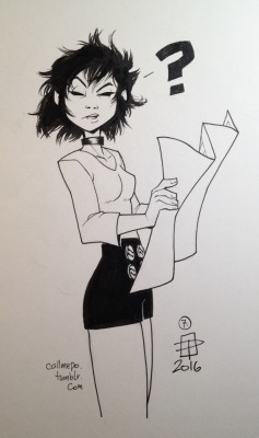 callmepo:  Inktober day 7 - lost Yay! Noodle is back! 