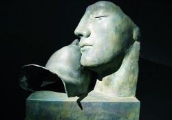 hadrian6:  Sonno grande. 2004. bronze. Igor Mitoraj. Polish. 1944 - http;//hadrian6.tumblr.com
