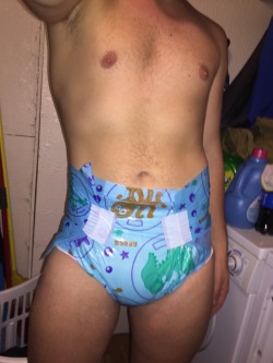 nakeddiaperboy93:  I tried out the new Rearz Lil Squirts. They were really cute and I loved the thick crinkly plastic, but they just didn’t with hold a night at the bar for Baby Jakey… haha had 8 beers and this happened… when I walked out of the