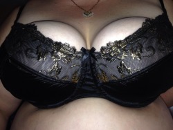 iluvbbws:  Here is my hot mature BBW wife’s bra choice for today! Nothing like her 46 DDDs in satin and lace!