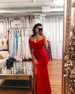 Devin Brugman and a red dress. It’s like staring at the sun but you won’t hurt your eyes.