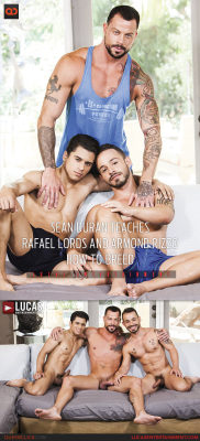 gruffys-stuff:  (via Lucas Entertainment: Sean Duran Teaches Rafael Lords And Armond Rizzo How to Breed - QueerClick)  