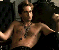 callistawolf:Happy Tennant Tuesday!  - Shirtless!David Edition - 11 June 2013 Oh momma! I love me some sexxxy David Tennant!
