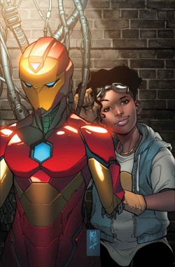 scienceninjaturtle:  INVINCIBLE IRON MAN #4  Brian Michael Bendis (W), Stefano Caselli (A/C), Joe Jusko (VC).  ·With every issue Riri discovers more about what being a hero really means in this modern complicated world.  ·Her actions start to have a