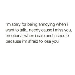 😔 #sorry